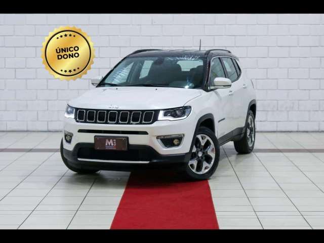 Jeep Compass LIMITED 2.0 4x2 Flex 16V Aut.  - Branca - 2017/2017