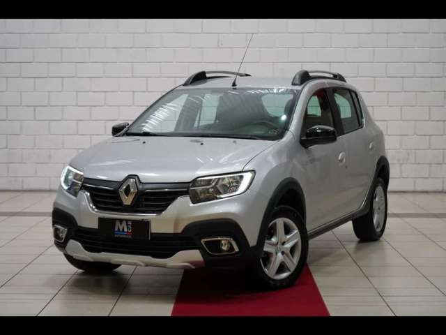 Renault Sandero STEPWAY Zen Flex 1.6 16V Mec. - Prata - 2021/2022