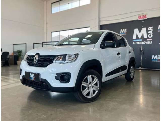 Renault Kwid KWID ZEN 10MT  Unica dona - Branca - 2020/2021