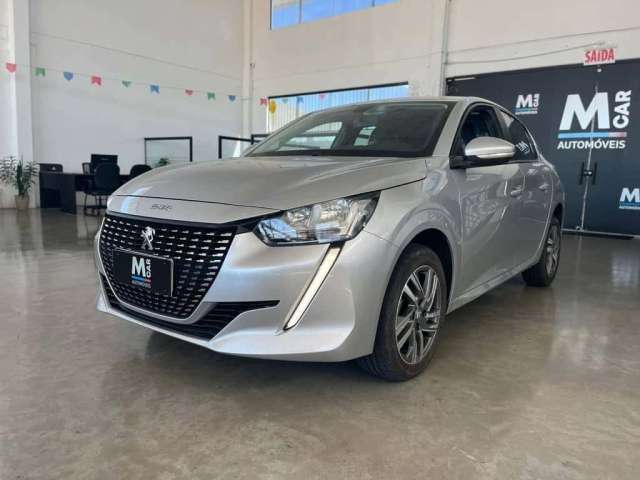 Peugeot 208  ALLURE 1AT - Prata - 2021/2022