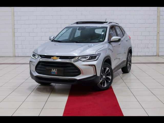 Chevrolet Tracker  1.2 TURBO PREMIER - Prata - 2022/2023