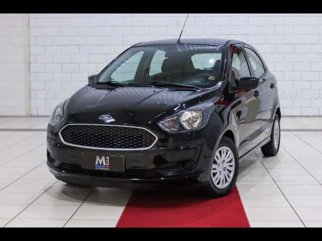 Ford KA 1.0 SE Plus TiVCT Flex - Preta - 2019/2020