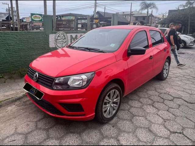 Volkswagen Gol 1.0 Flex - Vermelha - 2022/2023