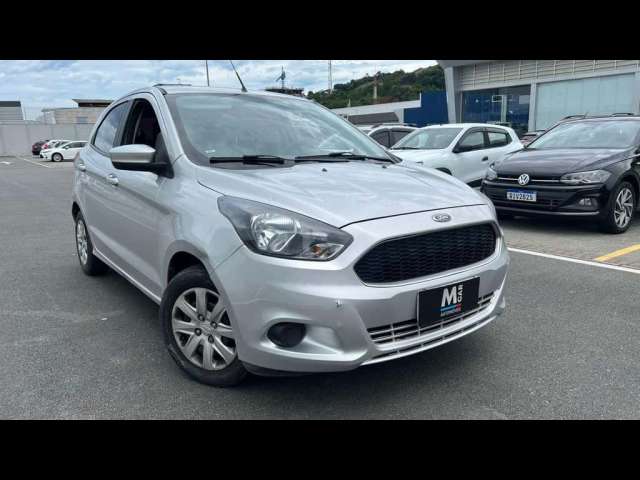 Ford KA SE 1.0 HATCH - Prata - 2018/2018