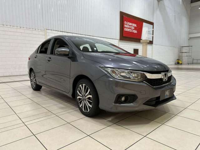 Honda City  EX 1.5 Flex 16V 4p Aut. - Cinza - 2018/2019