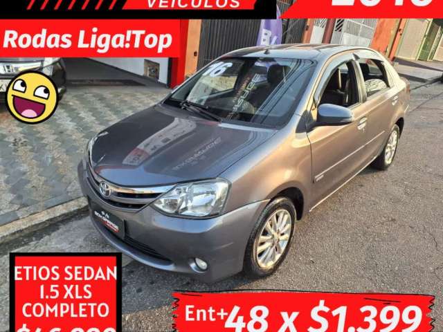 ETIOS SEDAN XLS 1.5 FLEX UNICO DONO