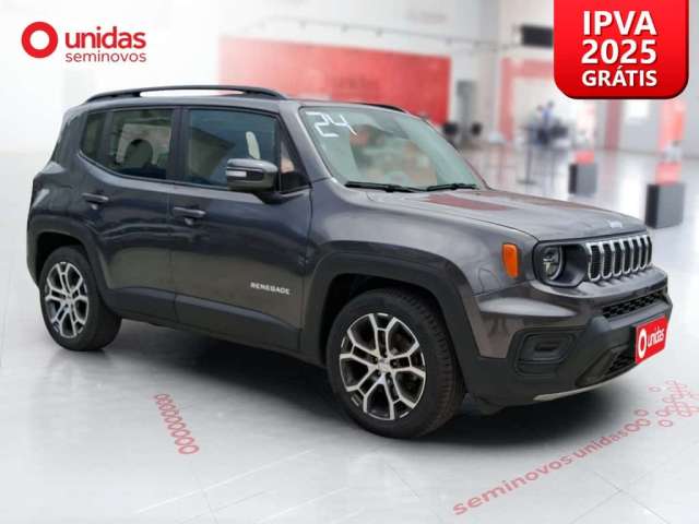 Jeep Renegade 2024 1.3 t270 turbo flex longitude at6