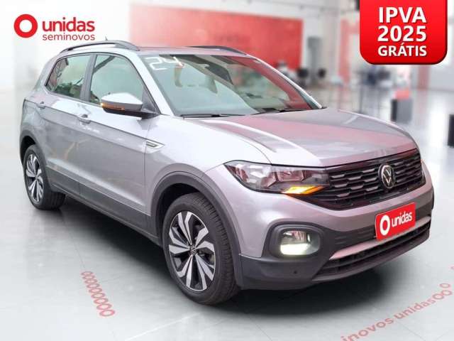 Volkswagen T-cross 2024 1.0 200 tsi total flex comfortline automático