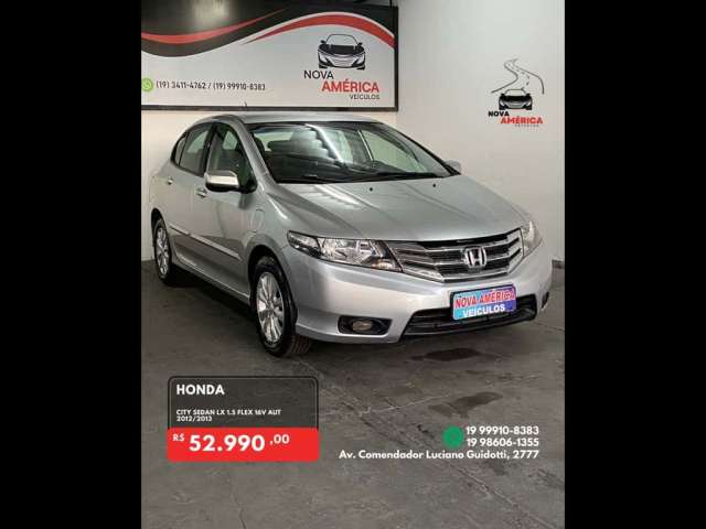 CITY Sedan LX 1.5 Flex 16V 4p Aut.