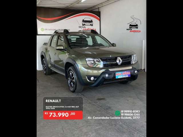 DUSTER OROCH Dyna. 2.0 Flex 16V Mec.