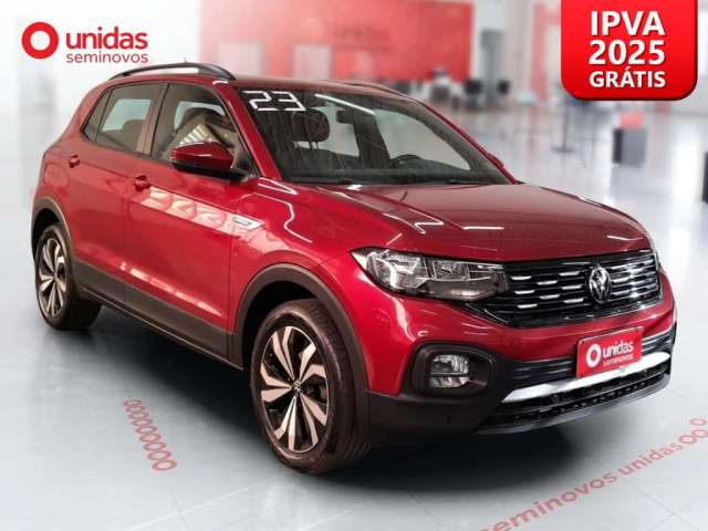 Volkswagen T-cross 2023 1.0 200 tsi total flex comfortline automático