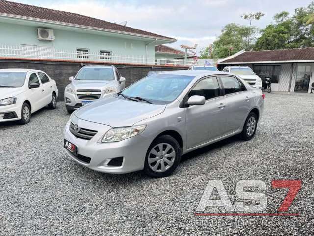 Toyota Corolla XLi 1.6 16V 110cv Aut.  - Prata - 2009/2010