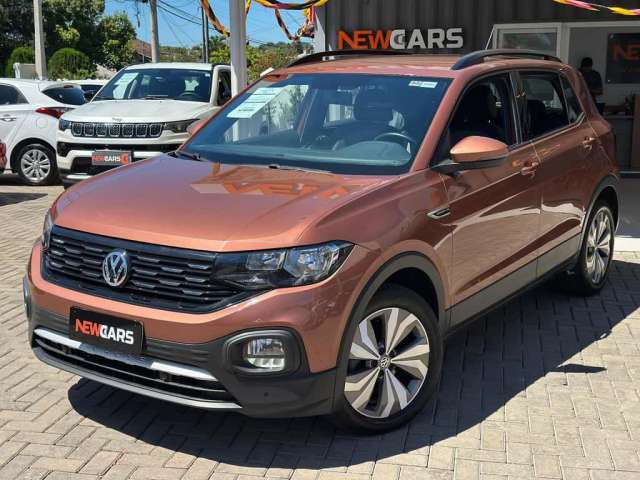 Volkswagen T-Cross COMFORTLINE 200 TSI - Marrom - 2020/2020