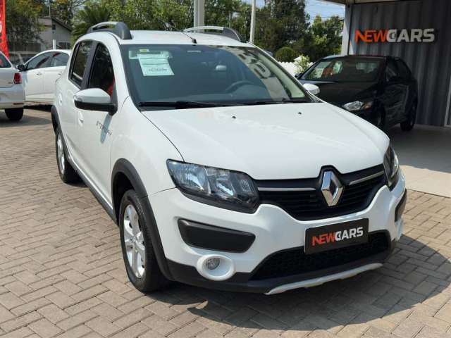 Renault Sandero STEPWAY - Branca - 2014/2015