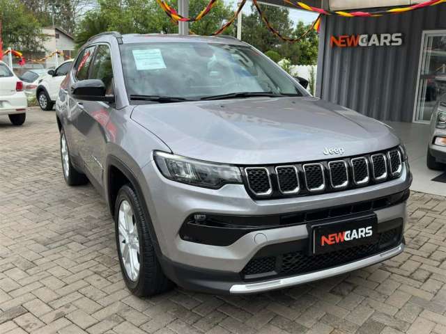 Jeep Compass LONGITUDE T270 - Prata - 2022/2022