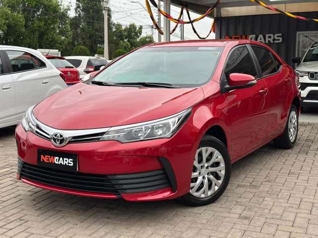 Toyota Corolla GLI - Vermelha - 2017/2018