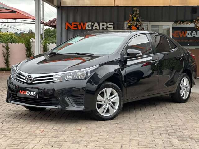 Toyota Corolla GLI UPPER 1.8 - Preta - 2016/2017