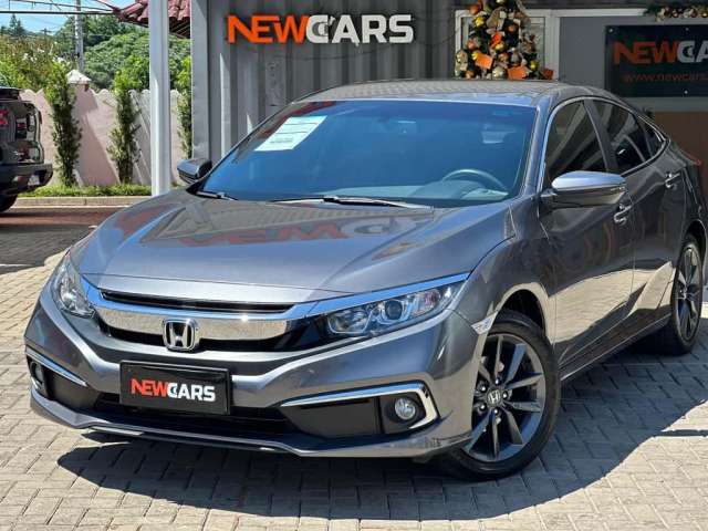 Honda Civic EX CVT - Cinza - 2021/2021