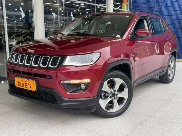 Jeep Compass LONGITUDE 2.0 4x2 Flex 16V Aut - Vermelha - 2017/2017