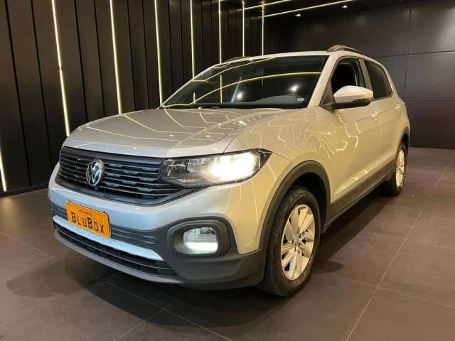 Volkswagen T-Cross 200 TSI 1.0  Flex 12V 5p Aut. - Prata - 2021/2021