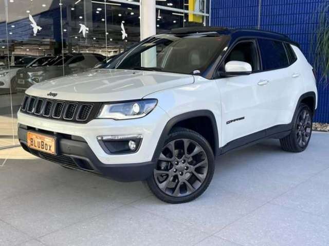 Jeep Compass LIMITED S 2.0 4x4 TB 16V Diesel Aut - Branca - 2021/2021