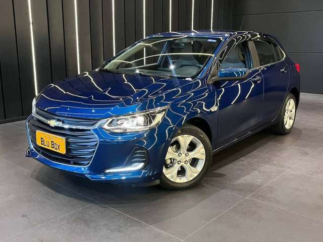 Chevrolet Onix PREMIER 1.0 12V TB Flex 5p Aut. - Azul - 2020/2020