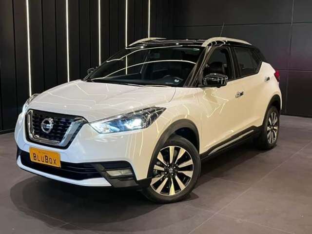 Nissan Kicks SL 1.6 16V FlexStar 5p Aut. - Branca - 2020/2021