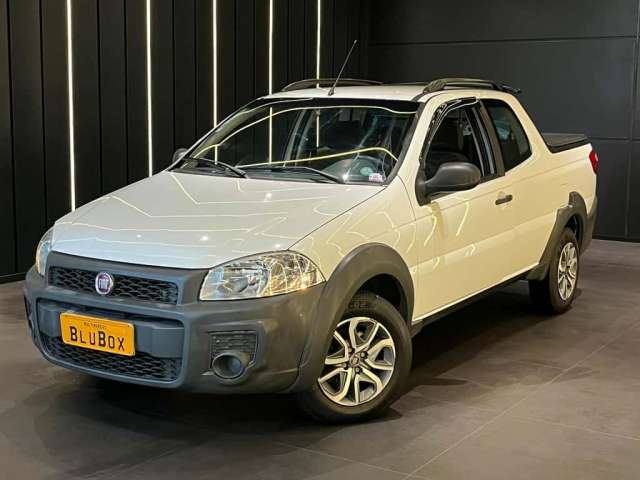 Fiat Strada Working 1.4 mpi Fire Flex 8V CD - Branca - 2015/2015