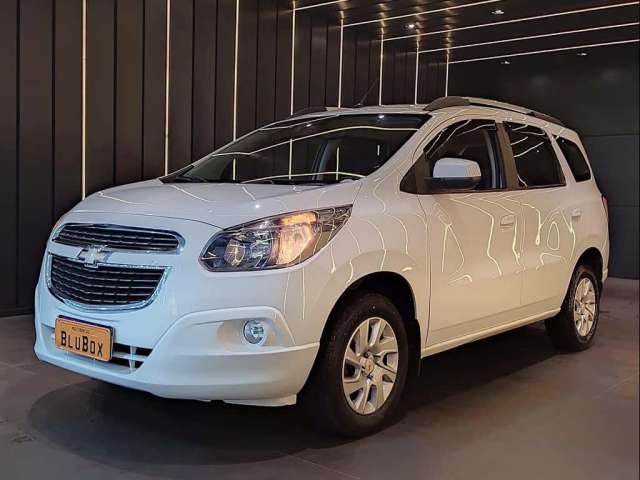 Chevrolet Spin LTZ 1.8 8V Econo.Flex 5p Mec. - Branca - 2015/2016