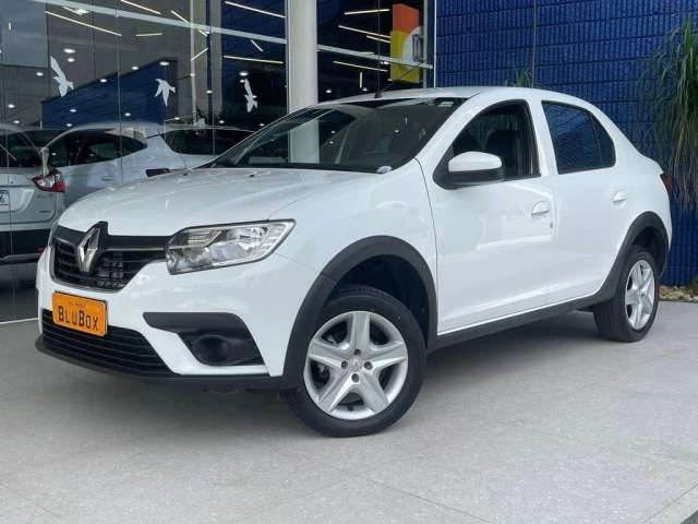 Renault Logan Zen Flex 1.6 16V 4p Aut.  - Branca - 2019/2020