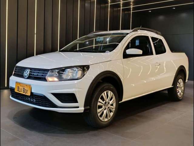 Volkswagen Saveiro Robust 1.6 Total Flex 8V CD - Branca - 2021/2022