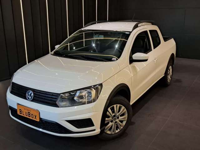 Volkswagen Saveiro Robust 1.6 Total Flex 8V CD - Branca - 2021/2022