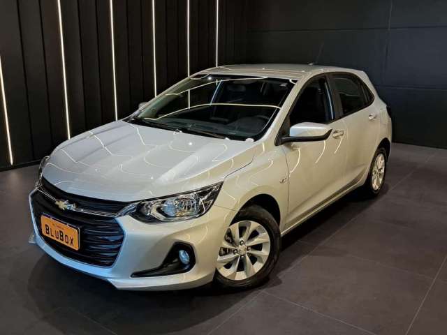 Chevrolet Onix HATCH LT 1.0 12V Flex 5p Mec.  - Prata - 2020/2020