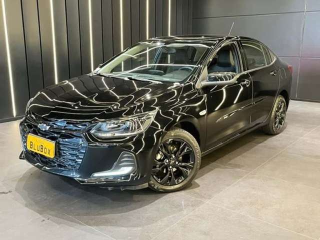 Chevrolet Onix PLUS PREMIER  MIDNIGHT 1.0 TB flex aut - Preta - 2022/2022