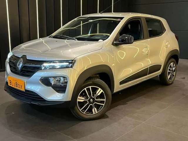 Renault Kwid Intense 1.0 Flex 12V 5p Mec. - Prata - 2022/2023