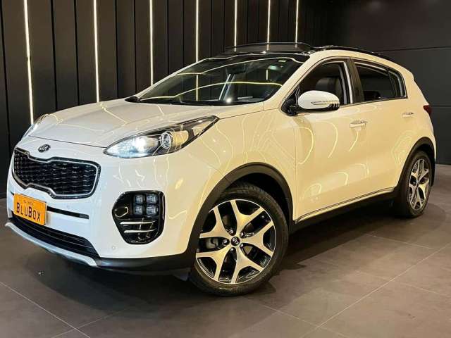 Kia Sportage EX 2.0 16V Flex Aut.  - Branca - 2017/2018