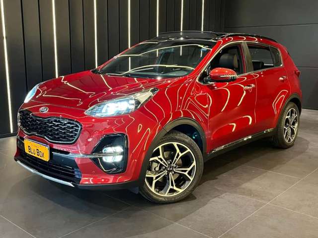 Kia Sportage EX2 2.0 16V Flex Aut. - Vermelha - 2018/2019