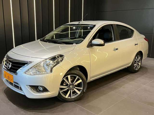 Nissan Versa SL 1.6 16V FlexStart 4p Aut.  - Prata - 2019/2019