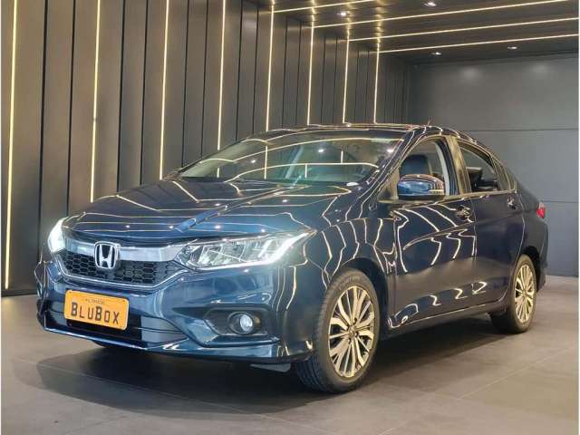 Honda City EXL 1.5 Flex  16V 4p Aut. - Azul - 2019/2020