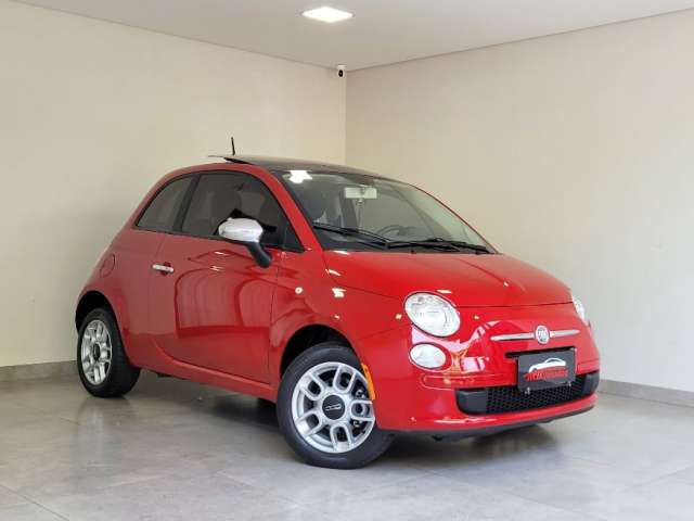 Fiat 500 Cult 1.4 Flex Aut 2012 + teto solar 