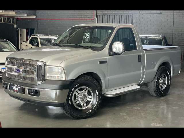 Ford F-250 XLT 3.9 4x2 Diesel TB  - Prata - 2008/2009