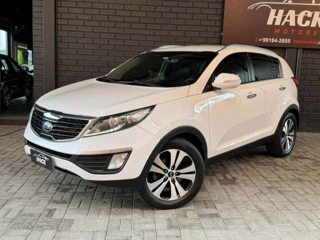 Kia Sportage EX 2.0 16V/ 2.0 16V Flex Aut.  - Branca - 2012/2013