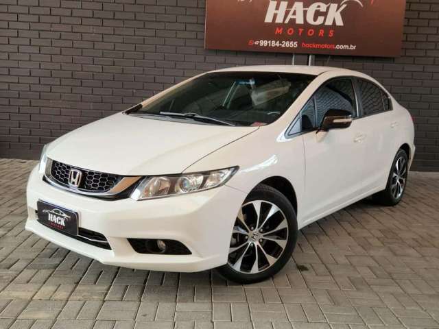 Honda Civic LXR - Branca - 2015/2016