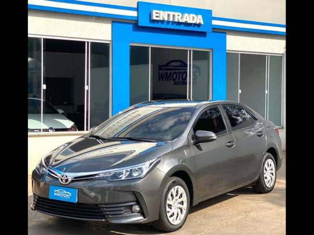 Corolla GLI 1.8 Flex CVT 2018 Automático, Completo, Baixo Km, Multimídia, Câmera de Ré e Manual