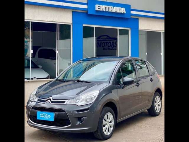 C3 Prime Tech Orig 2017 1.2 Flex 4p Completo, Baixo Km, Chave Cópia e Manual