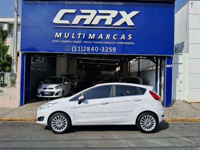 FORD Fiesta Hatch 1.6 16V 4P FLEX TITANIUM POWERSHIFT AUTOMÁTICO