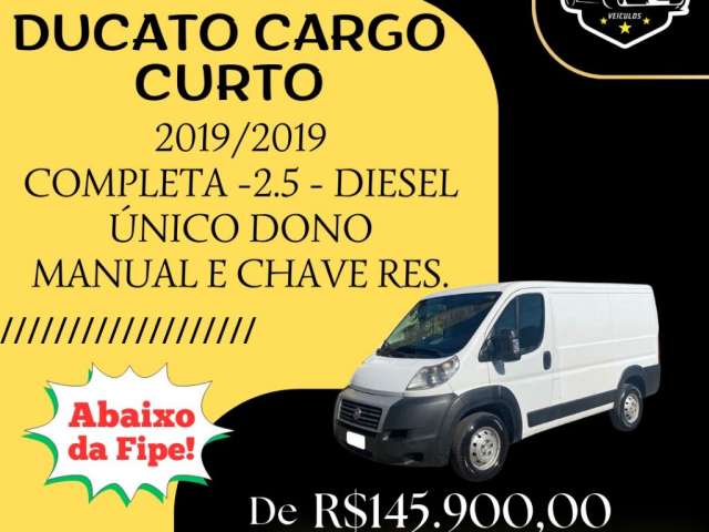 Ducato Cargo Curto 2.3 Completo 2019/2019