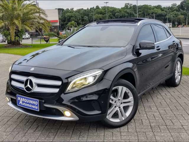 Mercedes-Benz Gla 200 Enduro 1.6 CGi 16v Flex Aut.  - Preta - 2016/2016