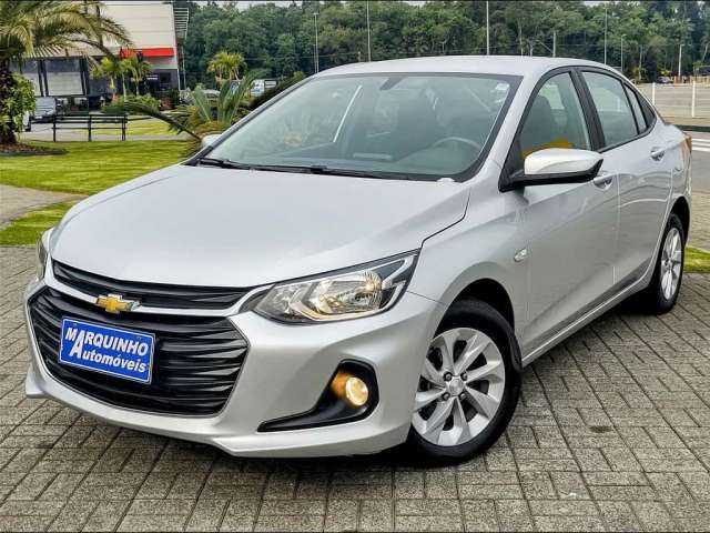 Chevrolet Onix Sedan Plus LTZ 1.0 12v TB Flex Aut.  - Prata - 2020/2021