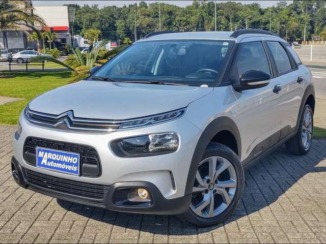 Citroën C4 CACTUS FEEL 1.6 16v Flex Aut.  - Prata - 2020/2021